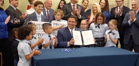 Florida Governor Ron Desantis Signs ‘don’t Say Gay Bill’ Into Law Star Observer