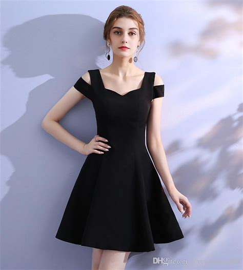 If you are looking to buy cheap cocktail dresses, you must never skip this dress. 2018 Little Black Short Cocktail Party Dresses Stylish Off ...