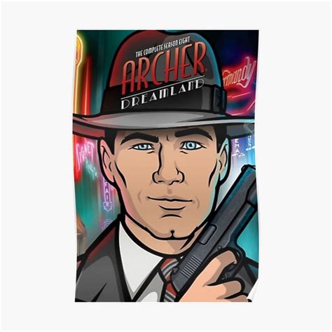 Archer Dreamland Dvd Season Classic Vice Palm S Poster For