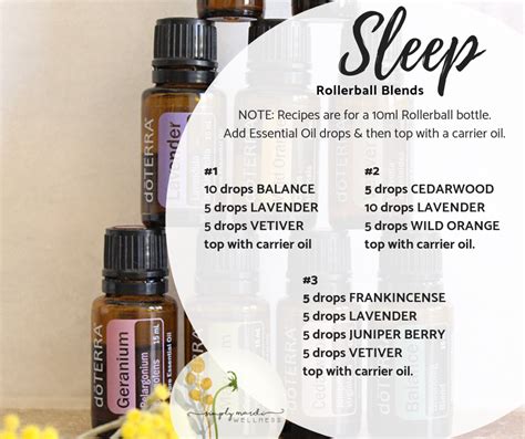 10 Essential Oils For SLEEP Simply Mardi