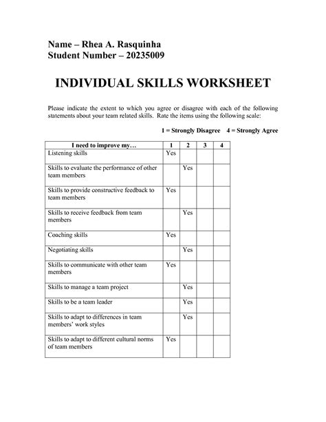 Printable Coping Skills Worksheets For Adults