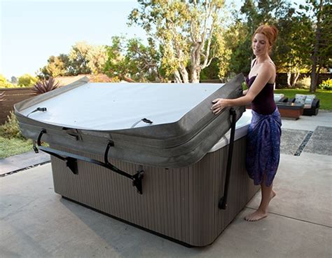 What Is A Hot Tub Cover Lifter And Do I Need One Hot Spring Spas