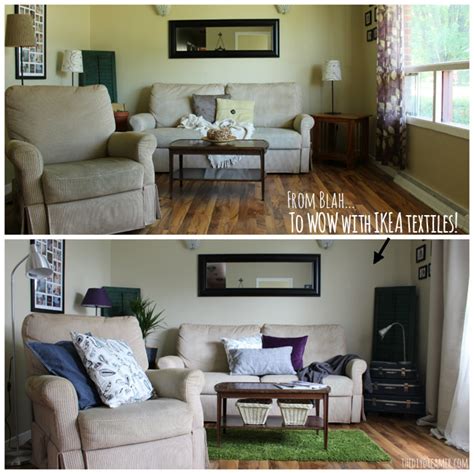 Quick And Easy Living Room Makeover Ikeamakeover