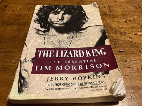 Jim Morrison The Lizard King Paperback Biography Doors Reverb