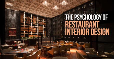 The Psychology Of Restaurant Interior Design Defining Luxury Rtf