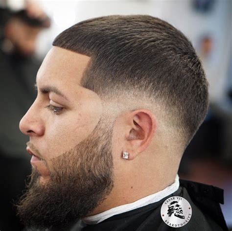 Short boyish haircut for women: Low Cut Fade With Beard | Beard Style Corner