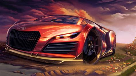 Car Paintings Wallpapers Top Free Car Paintings Backgrounds