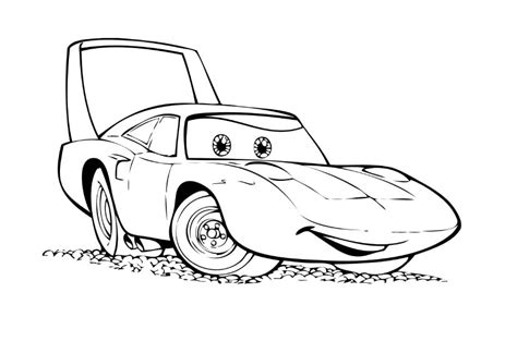 Desenho de Relâmpago McQueen para colorir Tudodesenhos