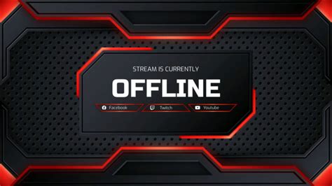 Streamlabs Obs Overlay Glowing Reds Free Animated Tekken India