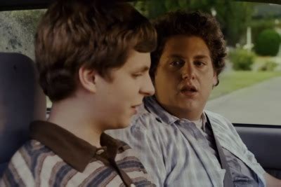 Jonah Hill And Michael Cera In Superbad Dir Greg Tumbex