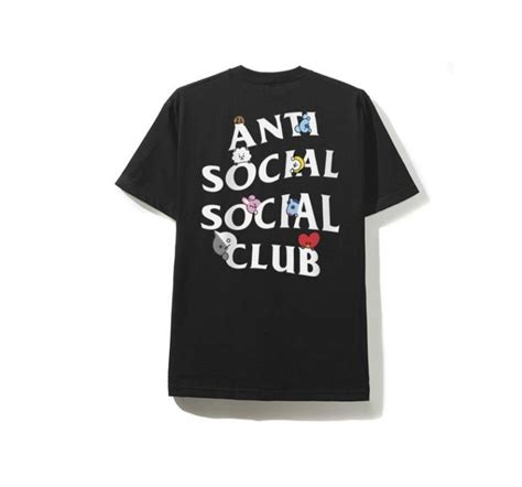 Anti Social Social Club Assc Bt21 Tee In Hand Grailed