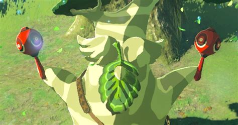 Gaming Detail In Breath Of The Wild Hestu Has A Special Dance Just For Naked Link