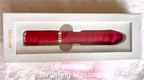 Automatic Thrusting G Spot Vaginal Massage Dildo Vibrator Small Smart