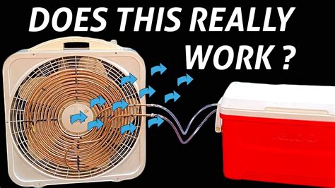 Homemade Air Conditioner Tested Youtube