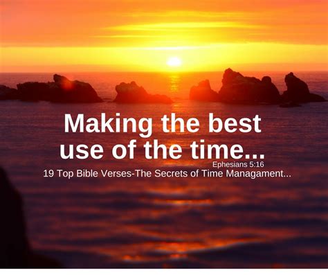 Inspiration Bible Quotes About Time