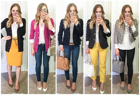 Business Casual Women Examples