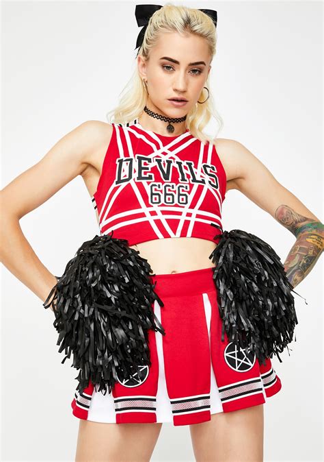 Homemade Cheerleader Costume