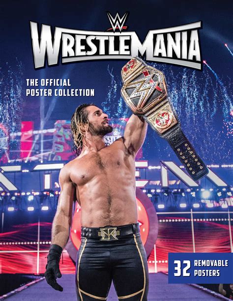 Wwe Wrestlemania The Official Poster Collection Book By Wwe