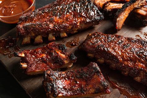 Bake for 1 1/2 to 2 hours or until tender (the two middle bones of the rack should start to pull apart easily). A Guide to the Best Baby Back Ribs and Spare Ribs - Chowhound
