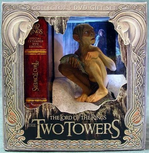 Lord Of The Rings The Two Towers Collectors Dvd T Set With Gollum