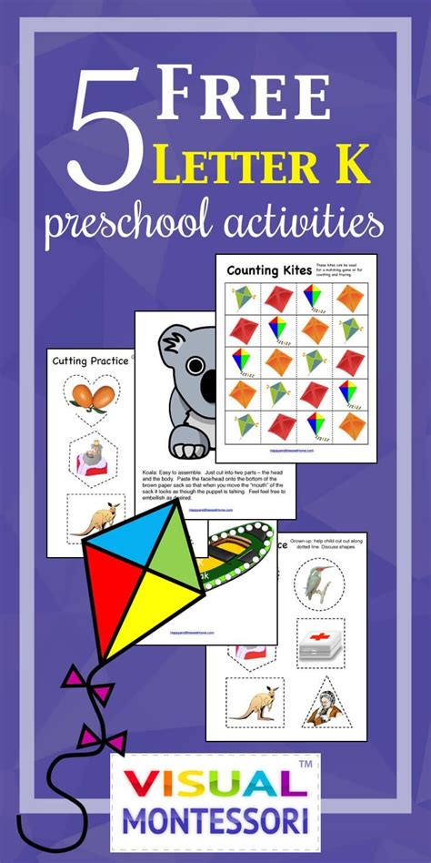 List of positive words that start with k ; 5 FREE Preschool Alphabet Letter K Activities for PreK ...