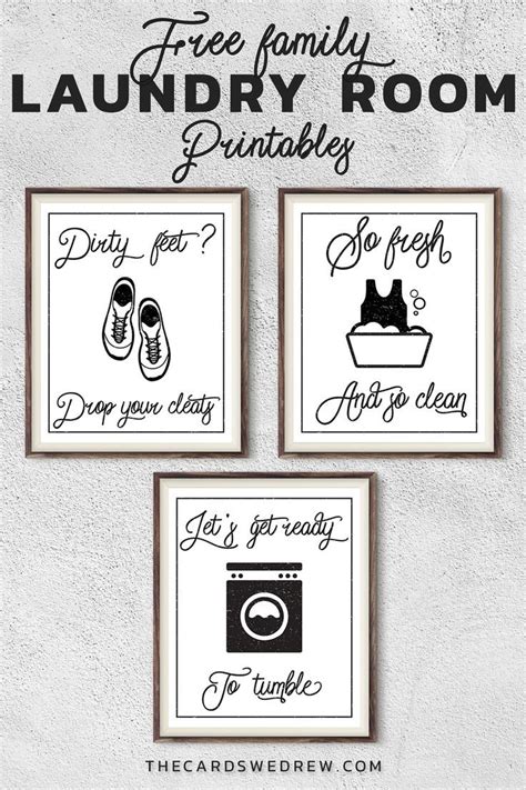 free farmhouse laundry room printables for moms with images laundry room printables laundry