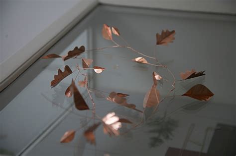 Paper And Copper Leaves Artemis Russell