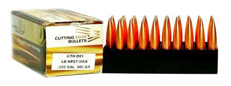 Empolotez Signature Firearmscutting Edge Bullets 338 300gr Mth