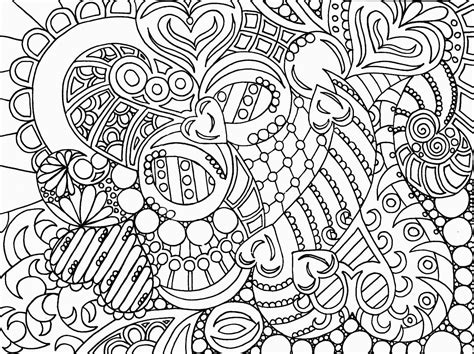 Complex Abstract Coloring Page Download Print Or Color Online