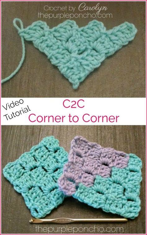 Corner To Corner Crochet Tutorial Free Patterns