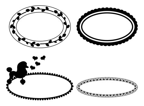 Printable Printable Oval Template