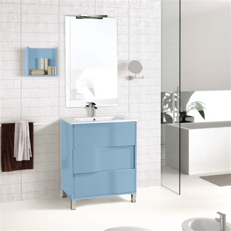 We understand that a vanity for twin boys will be very different than the. Eviva EVVN566-32BLU Toronto 32" Blue Free standing ...