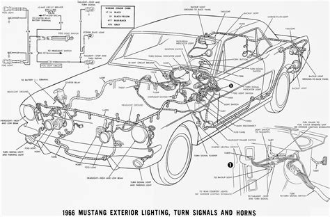 1988 mustang 5 0 wiring diagrams. LeLu's 66 Mustang: 1966 Mustang Wiring Diagrams