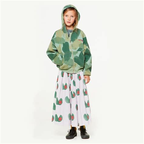 The Animals Observatory Jellyfish Skirt Purple Apples Aw18
