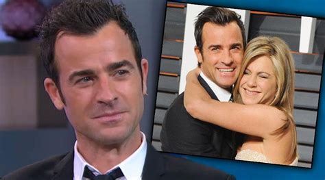 Jennifer Anistons New Hubby Justin Theroux Says Something Really Does