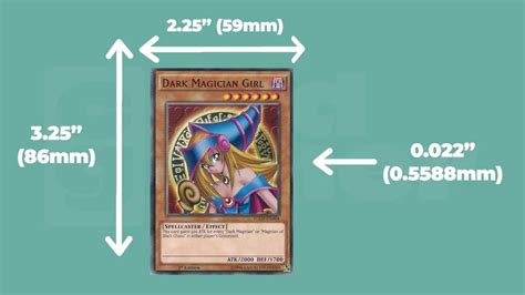 Yu Gi Oh Card Size And Dimensions In 2023 Card Gamer