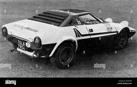 Lancia Stratos Alitalia Black And White Stock Photos And Images Alamy