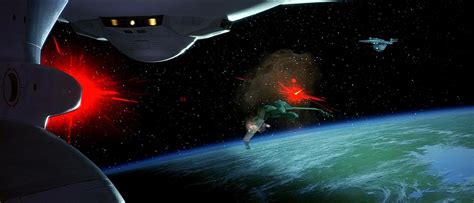 Target That Explosion And Fire The Uss Enterprise And The Uss