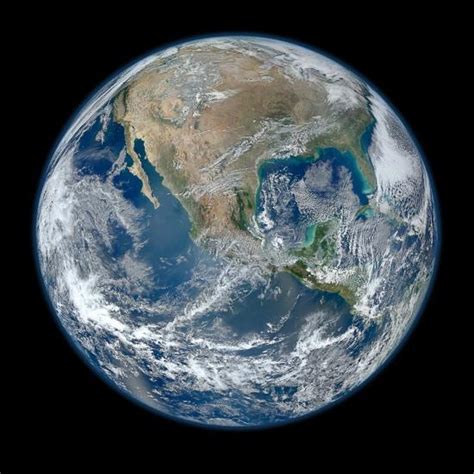 Image Of The Earth Taken From Nasas Earth Observing