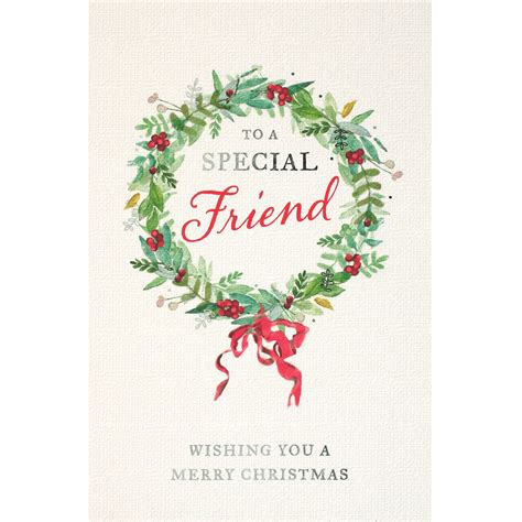 Check spelling or type a new query. To a Special Friend - Christmas Card | Greeting Cards - B&M