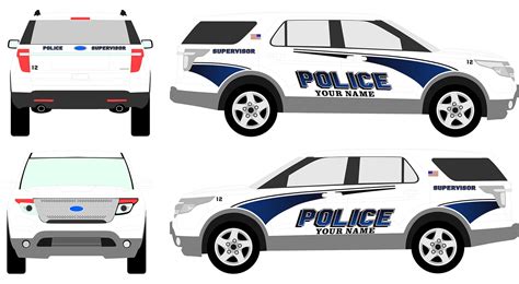 Police Livery Template