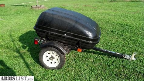 Who really pulls tow behind motorcycle trailers. Object moved