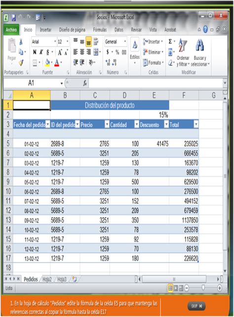 Ejercicios De Excel Resueltos Ejercicios Resueltos De Excel
