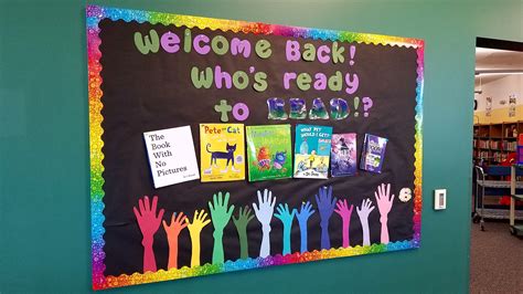 Bulletin Board To Celebrate The Start Of The New School Year Welcome