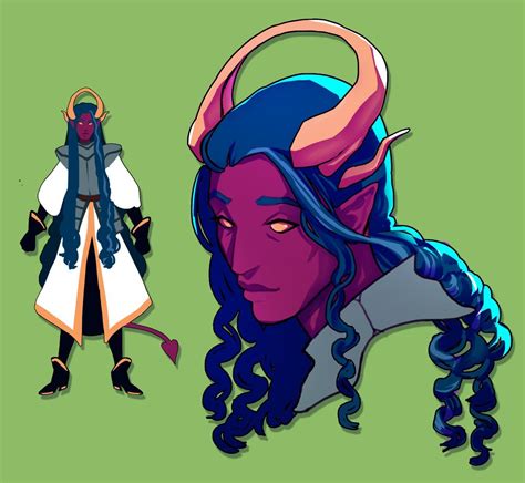 Tiefling Fantasy Character Design Concept Art Characters Character Art Images And Photos Finder
