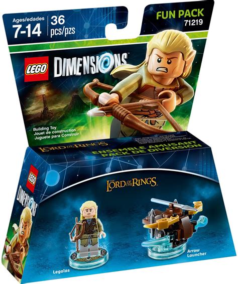 71219 Lego Dimensions The Lord Of The Rings Legolas Fun Pack