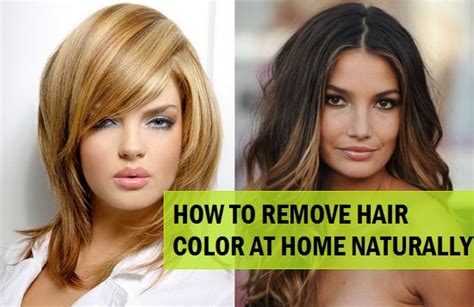 5 Ways To Remove Hair Color From Hair Naturally At Home