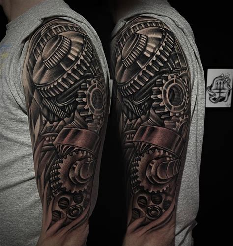 Details 75 Biomechanical Chest Tattoo Latest In Cdgdbentre