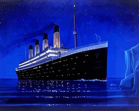 The Titanic Ship 5d Diamond Painting