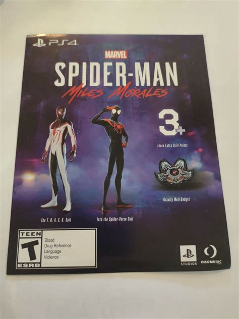Spider Man Miles Morales Dlc Preorder Bonus Ps4 Ebay
